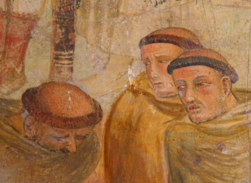 Ambrogio Lorenzetti, Martyrium der Franziskaner (Detail)